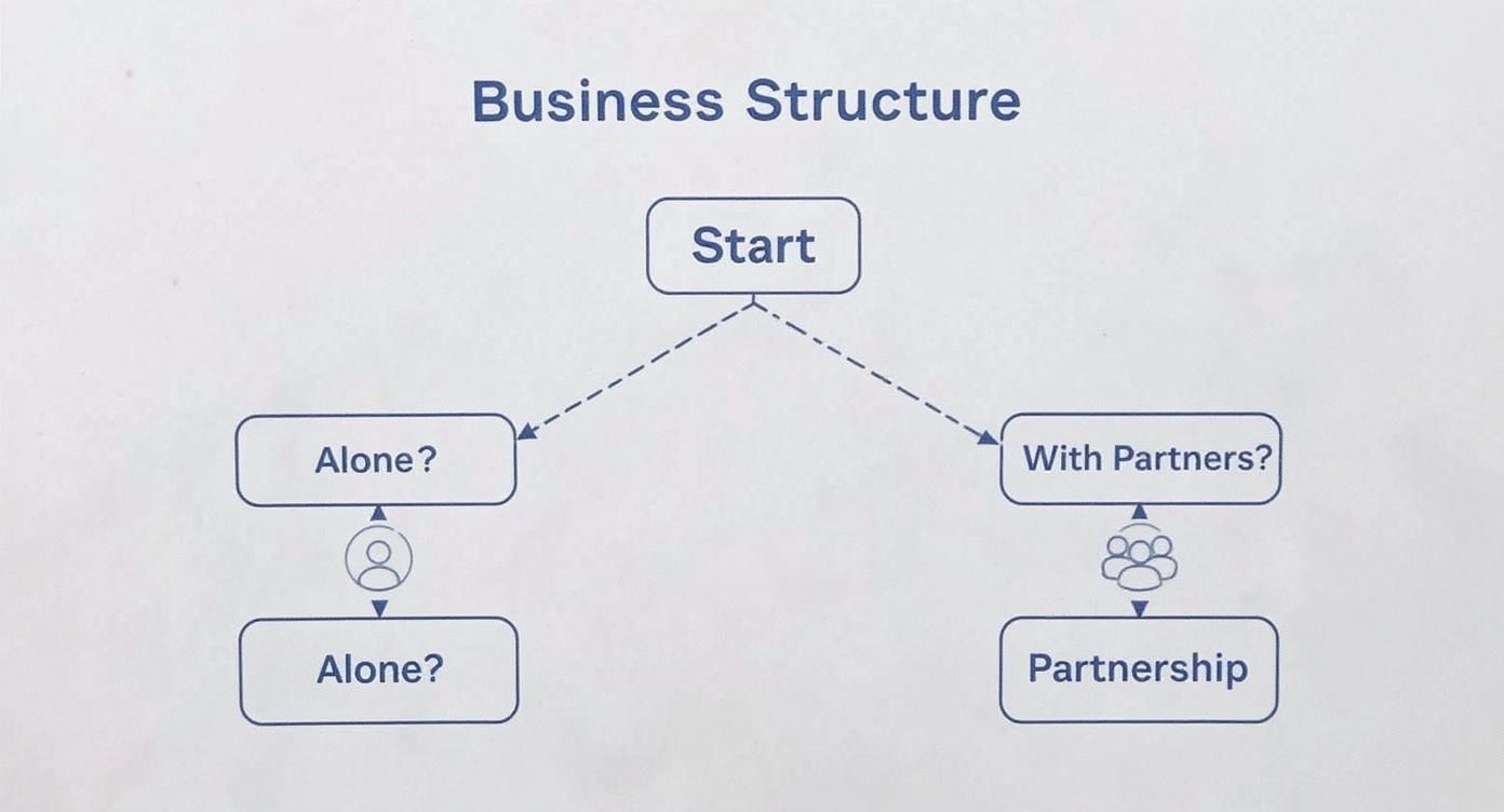 Infographic about how to register a business