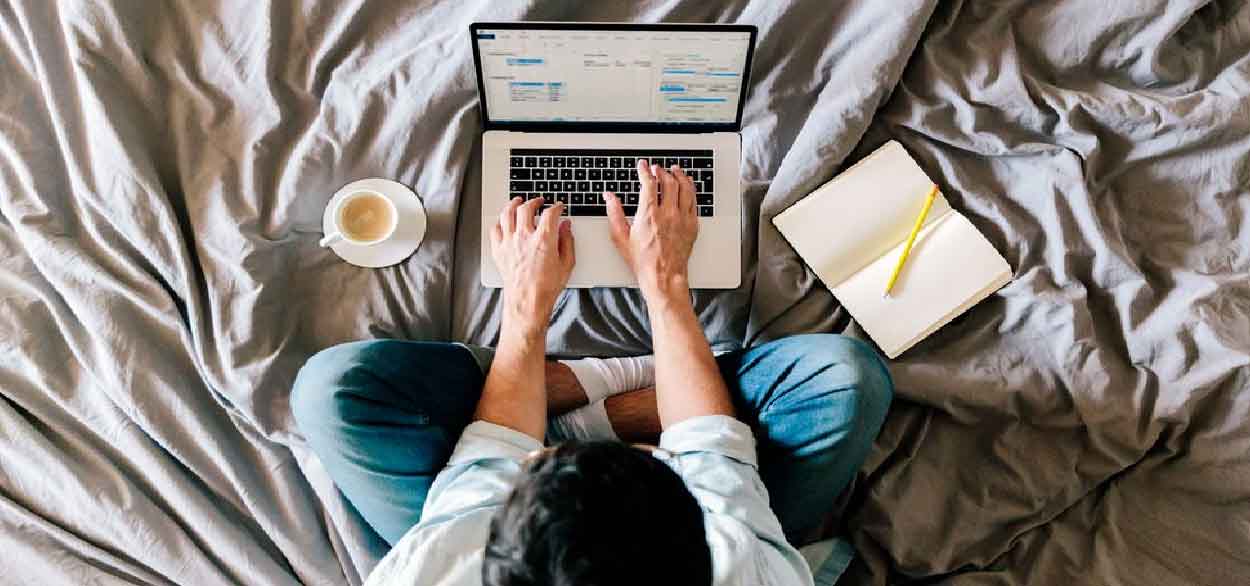 working from home Working from home